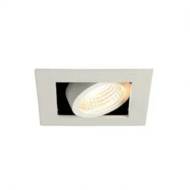 KADUX 1 LED SET, светильник с COB LED 6.2Вт (9Вт), 3000К, 625lm, 38°, с бл. питания, белый