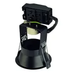 HORN 1 GU10 светильник встраиваемый для лампы GU10 50Вт макс., матовый черный