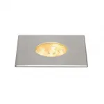 DASAR® 150 PREMIUM LED SQUARE светильник встр. IP67 c LED 13Вт (17Вт), 3000K, 1200lm, 30°, Al, сталь
