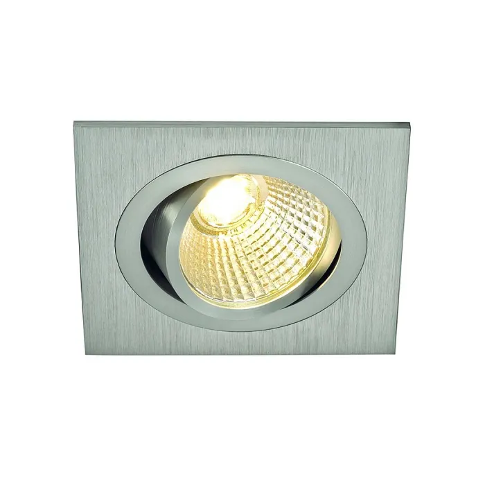 NEW TRIA LED DL SQUARE SET, светильник с COBLED 6.2Вт, 3000K, 38°, 625lm, с блоком питания, алюмини от ImperiumLoft