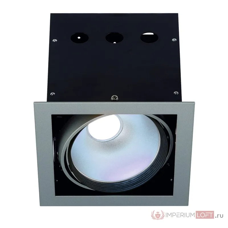 AIXLIGHT® PRO, LED DISC MODULE светильник с Fortimo LED 11Вт, 4000K, 850lm, 50°, серебристый/ черный от ImperiumLoft