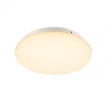 SIMA ROUND LED SENSOR светильник накладной IP44 c датчиком и LED 22Вт (27Вт), 3000К, 2300lm, белый