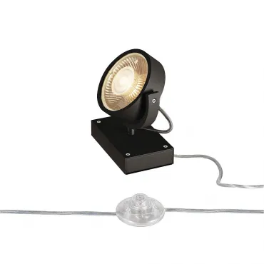 KALU FLOOR 1 QPAR111 светильник напольный для лампы ES111 75Вт макс., черный от ImperiumLoft