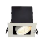 KADUX 1 LED SET, светильник с COB LED 6.2Вт (9Вт), 3000К, 625lm, 38°, с бл. питания, белый