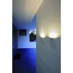 DELWA WIDE светильник настенный IP44 с SMD LED 6,5Вт (8.8Вт), 3000K, 620lm, 100°, белый