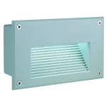 BRICK LED DOWNUNDER светильник встраиваемый IP54 c 18 SMD LED 1Вт (1.4Вт), 6500K, 120lm, серебристый
