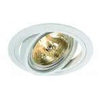 NEW TRIA ROUND QRB111 светильник встраиваемый для лампы QRB111 75Вт макс., текстурный белый