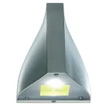 TENDA LED светильник настенный IP44 с 2-мя PowerLED по 3.3Вт (8Вт), 3000K, 340lm, матир. алюминий