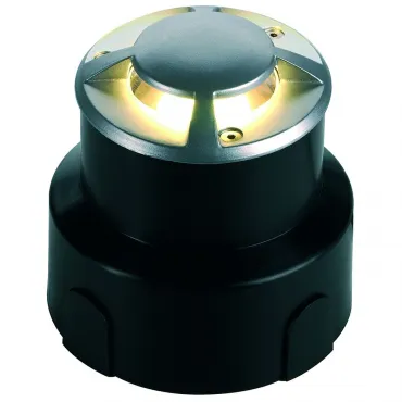 AQUADOWN MICRO светильник встраиваемый IP67 для лампы MR11 20Вт макс., 4 сектора, серебристый