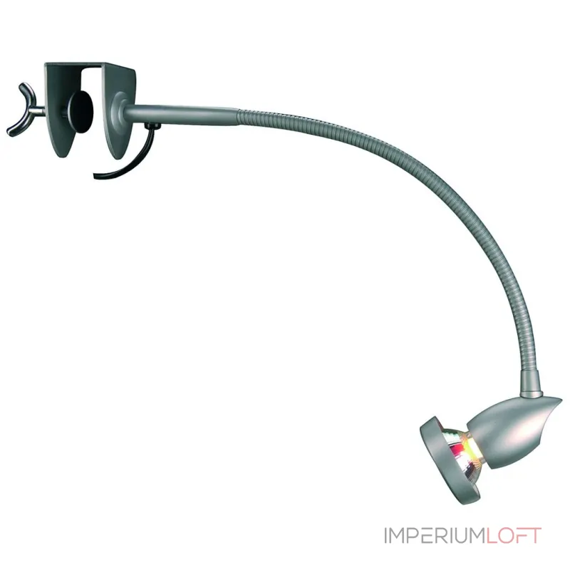 NEAT FLEX CLAMP светильник на струбцине для лампы GU10 50Вт макс., серебристый NEAT FLEX CLAMP светильник на струбцине для лампы GU10 50Вт макс., серебристый