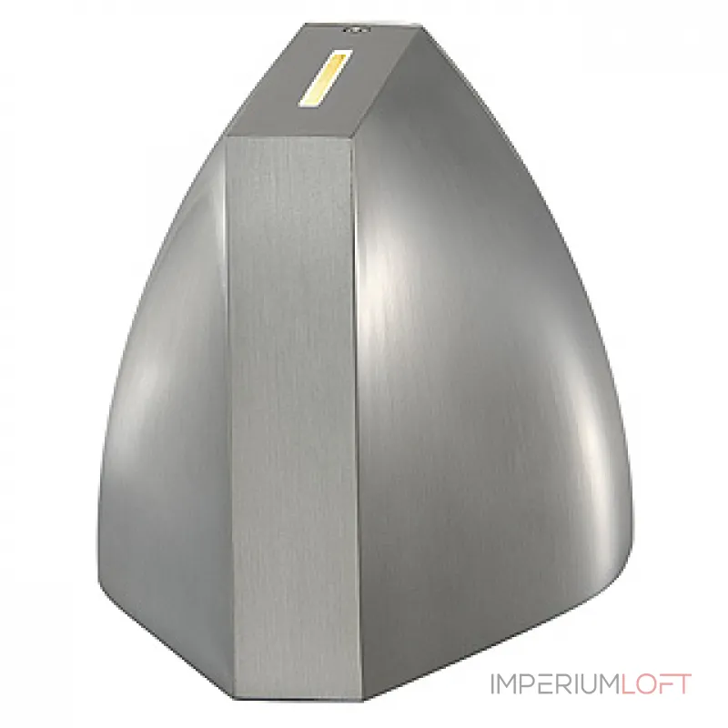 TENDA LED светильник настенный IP44 с 2-мя PowerLED по 3.3Вт (8Вт), 3000K, 340lm, матир. алюминий