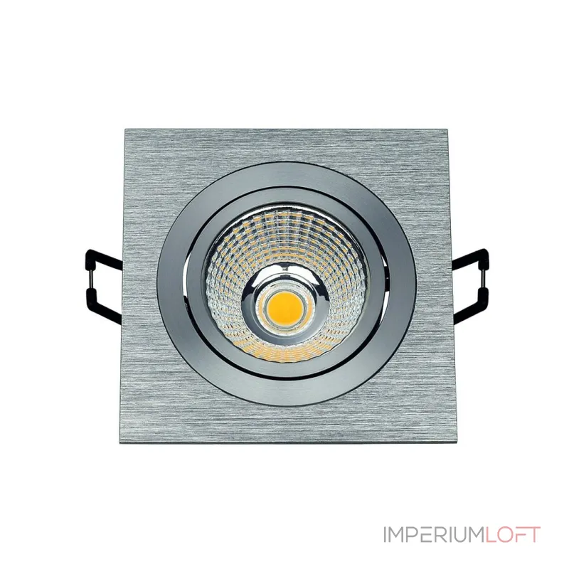 NEW TRIA LED DL SQUARE SET, светильник с COBLED 6.2Вт, 3000K, 38°, 625lm, с блоком питания, алюмини NEW TRIA LED DL SQUARE SET, светильник с COBLED 6.2Вт, 3000K, 38°, 625lm, с блоком питания, алюмини