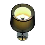 BISHADE TL-1 светильник настольный для лампы E27 40Вт макс., черный/ белый/ хром