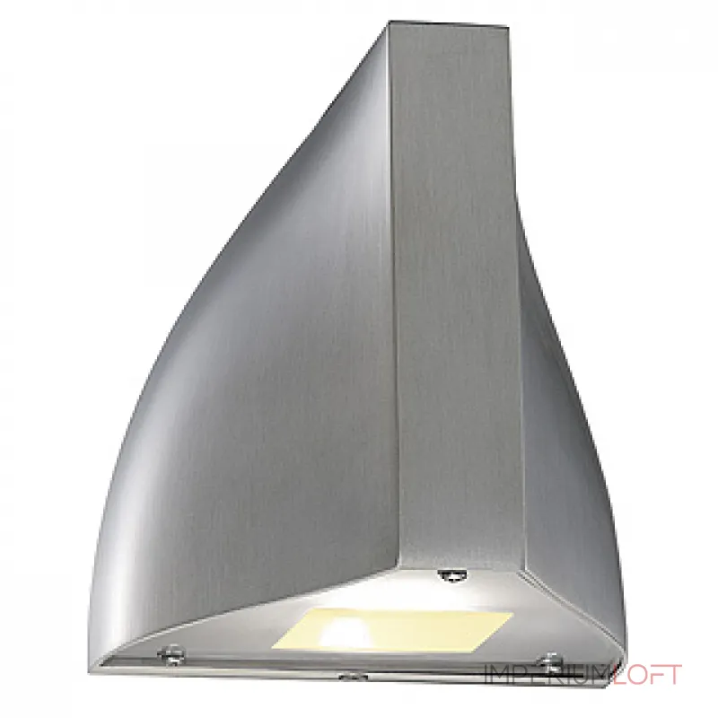 TENDA LED светильник настенный IP44 с 2-мя PowerLED по 3.3Вт (8Вт), 3000K, 340lm, матир. алюминий