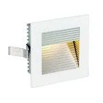 FRAME CURVE LED светильник встраиваемый с PowerLED 1Вт, 3000K, 350mA, 90lm, белый/ алюминий