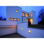 BULAN светильник накладной IP44 для лампы E14 60Вт макс., серебристый