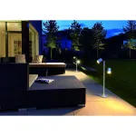 NEW MYRA 2 cветильник IP44 без основания для 2-х LED GU10 по 4.5Вт макс., серебристый