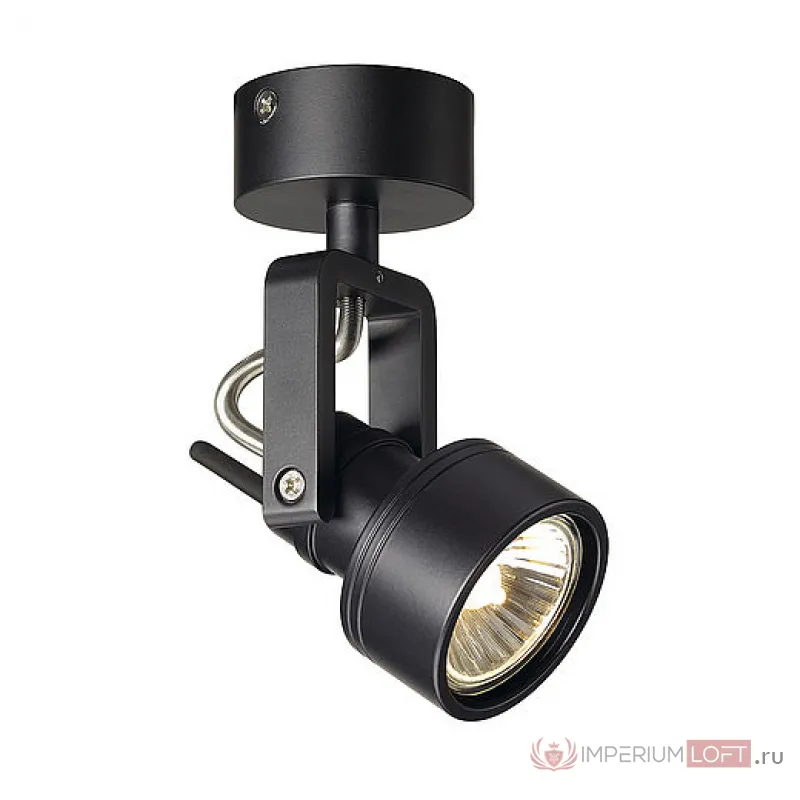 INDA SPOT GU10 светильник накладной для лампы GU10 50Вт макс., черный от ImperiumLoft