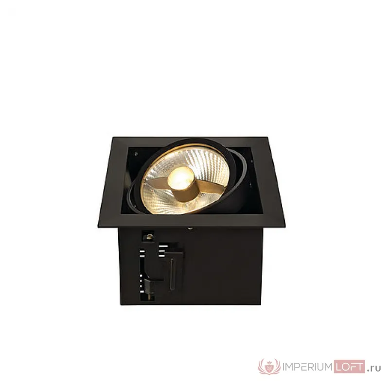 KADUX 1 ES111 светильник встраиваемый для лампы ES111 75Вт макс., черный от ImperiumLoft