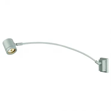 NEW MYRA DISPLAY CURVE светильник настенный IP55 для лампы GU10 50Вт макс., серебристый