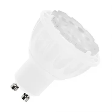LED GU10 источник света 7Вт, 230В, изменяемый угол 25-40-55°, 3000K, 300lm, диммируемый, белый корп