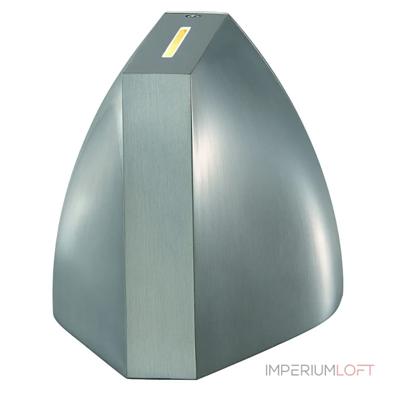 TENDA LED светильник настенный IP44 с 2-мя PowerLED по 3.3Вт (8Вт), 3000K, 340lm, матир. алюминий