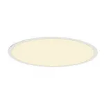 LED PANEL ROUND светильник встраиваемый 1000-1050mA с LED 40Вт, 4000K, 2930lm, без БП, белый