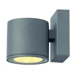 SITRA LED светильник настенный IP44 с 6ю PowerLED по 1Вт (8.9Вт), 3000К, 580lm, 45°, серебристый