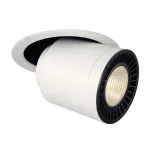 SUPROS MOVE светильник встраиваемый с LED 33.5Вт (37.5Вт), 3000К, 3150lm, 60°, белый