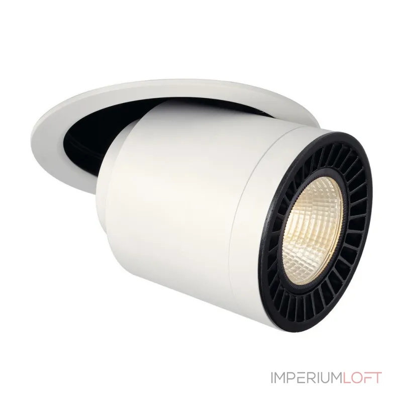 SUPROS MOVE светильник встраиваемый с LED 33.5Вт (37.5Вт), 3000К, 3150lm, 60°, белый SUPROS MOVE светильник встраиваемый с LED 33.5Вт (37.5Вт), 3000К, 3150lm, 60°, белый