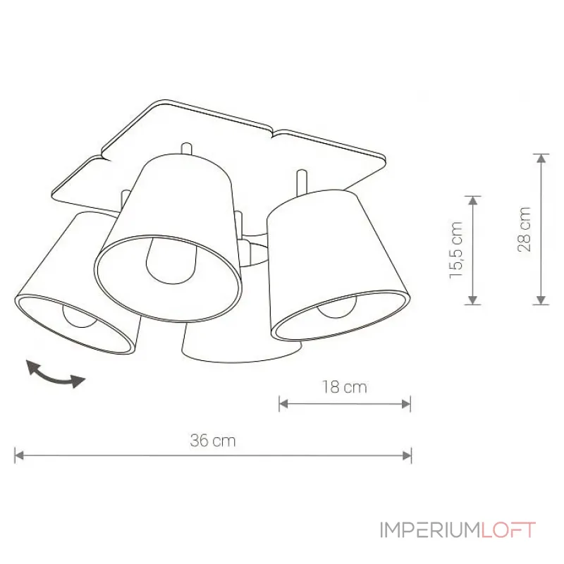 Спот Nowodvorski Awinion 9280 от ImperiumLoft Спот Nowodvorski Awinion 9280 от ImperiumLoft