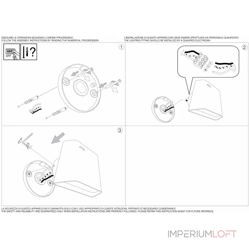Спот Ideal Lux Hellen HELLEN AP1 BIANCO