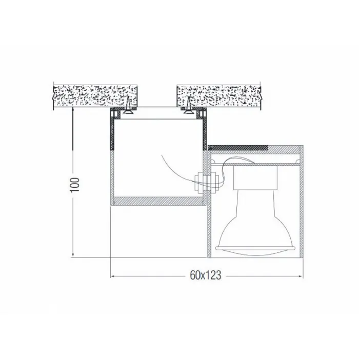 Спот Donolux A1594 A1594White/RAL9003 от ImperiumLoft