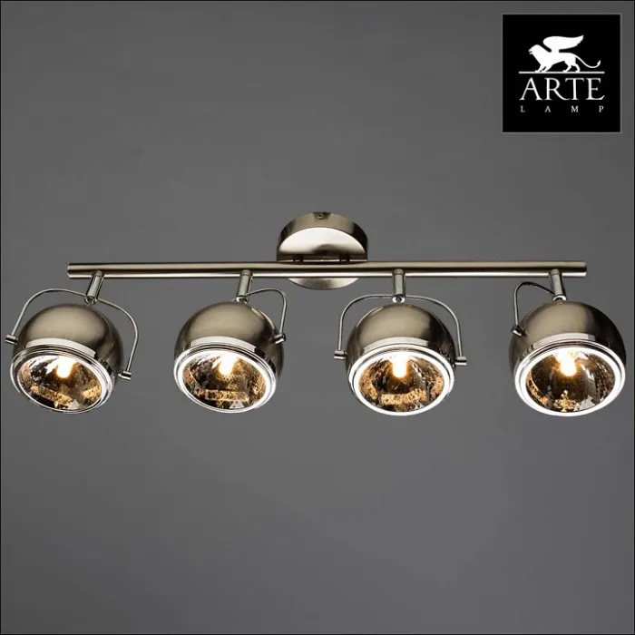 Спот Arte Lamp Orbiter A4509PL-4SS от ImperiumLoft