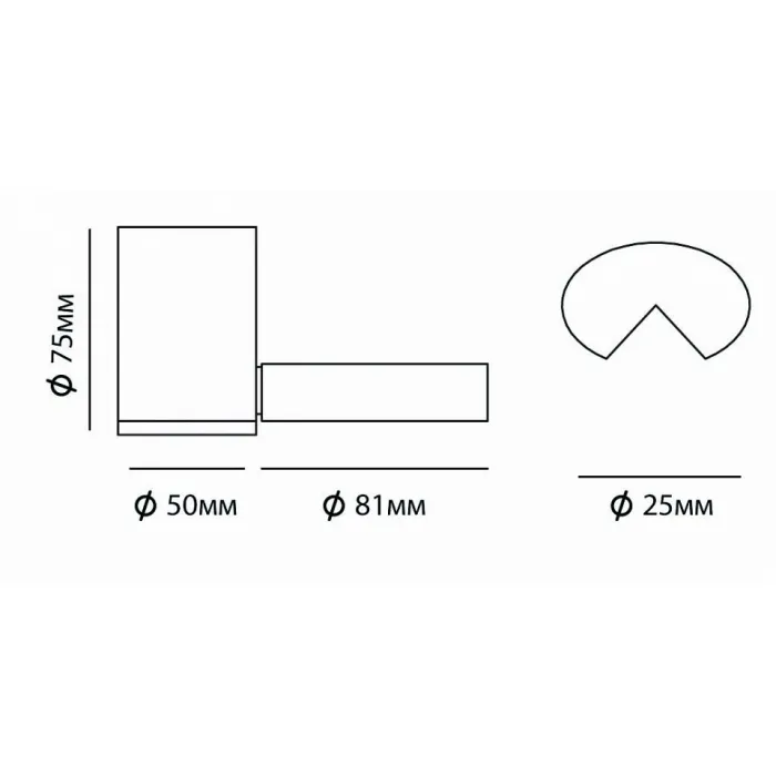 Спот Donolux DL18811 DL18811/9W White R Dim от ImperiumLoft