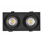 Спот Donolux DL18621 DL18621/02SQ Black Dim от ImperiumLoft