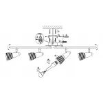 Спот Globo Caleb 54536-4 от ImperiumLoft