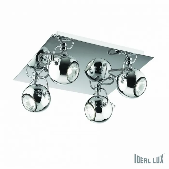 Спот Ideal Lux Lunare LUNARE PL4 CROMO от ImperiumLoft