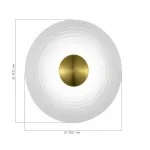 Светильник настенный ST-Luce Луна SL6125.311.01