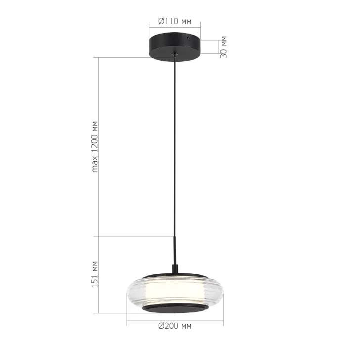 Светильник подвесной ST-Luce FRITTELA SL6239.403.01 от ImperiumLoft