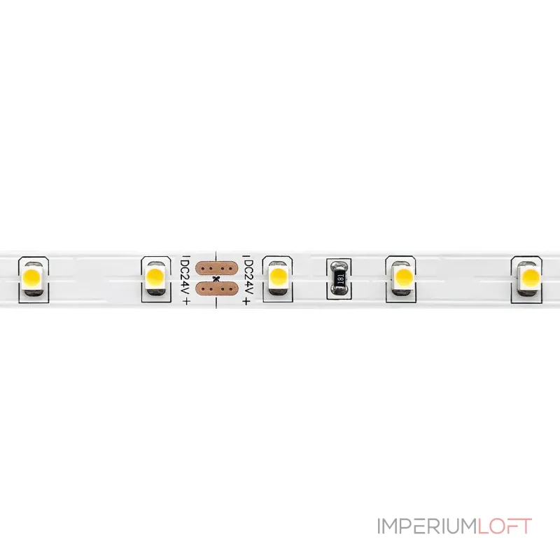Светодиодная лента 5м 60leds/м 4.8Вт/м 4000K 400Lm Ra80 120о IP20 ST-Luce ST5016.405.20