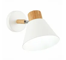 Бра EVOLUCE Buve SLE103701-01 Цвет плафонов белый Цвет арматуры коричневый Бра EVOLUCE Buve SLE103701-01 Цвет плафонов белый Цвет арматуры коричневый