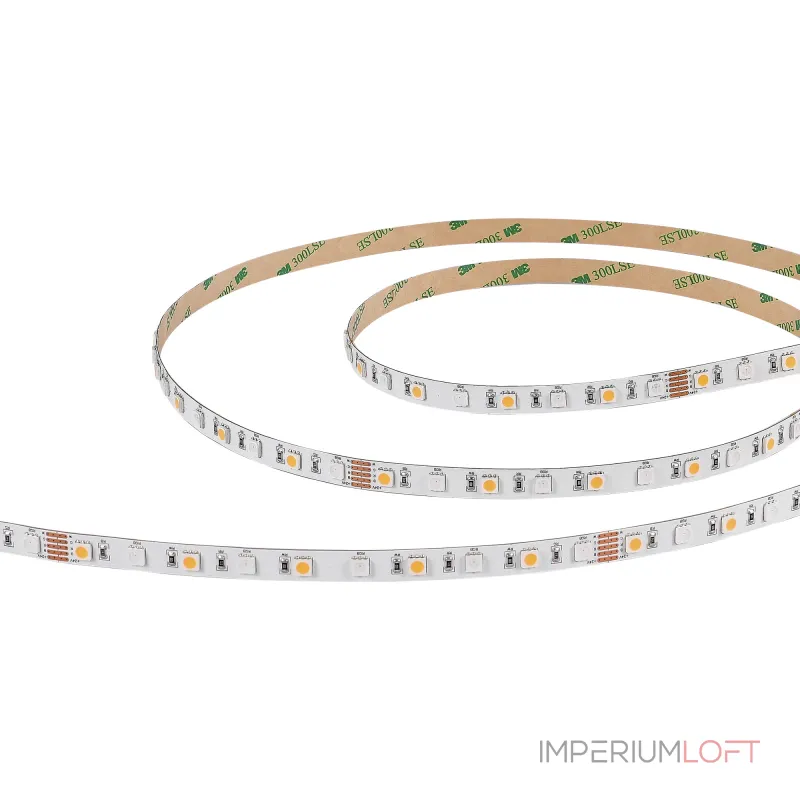 Светодиодная лента 5м SMD5050 17.28Вт/м RGB+4000K 300Lm Ra>90 IP20 24V ST-Luce ST5019.418.20RGBW