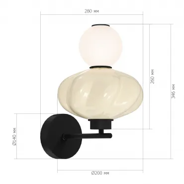 Светильник настенный ST-Luce FLORENTINI SL6134.411.01