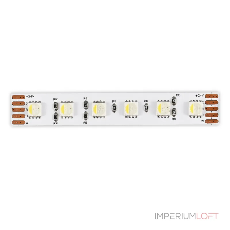 Светодиодная лента 5м 18Вт/м 3000К 105Лм/м Ra90 IP20 24 ST-Luce ST5005.318.20RGBW.1