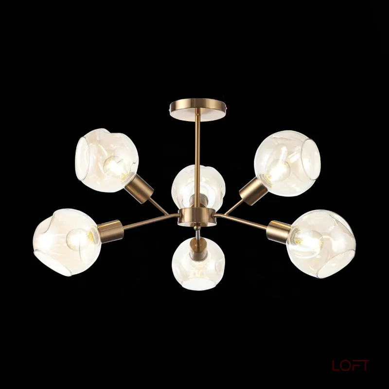 Люстра на штанге EVOLUCE GENTORE Уценка SLE155302-06