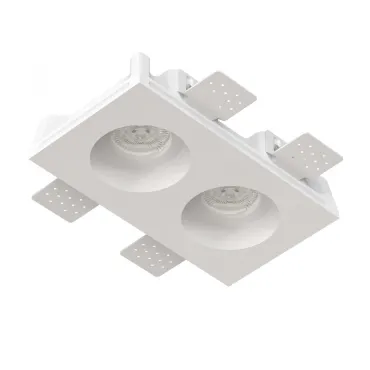 Встраиваемый потолочный гипсовый светильник IZAR 80 DUO FLAT SN 023 Встраиваемый потолочный гипсовый светильник IZAR 80 DUO FLAT SN 023