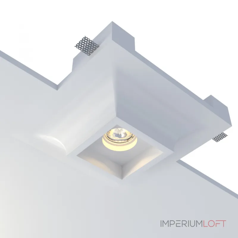 Встраиваемый потолочный гипсовый светильник ATLANT SN 010MRR от ImperiumLoft