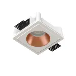 Встраиваемый потолочный гипсовый светильник QUASAR 80 COPPER SN 200