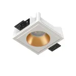 Встраиваемый потолочный гипсовый светильник QUASAR 80 BRASS SN 201